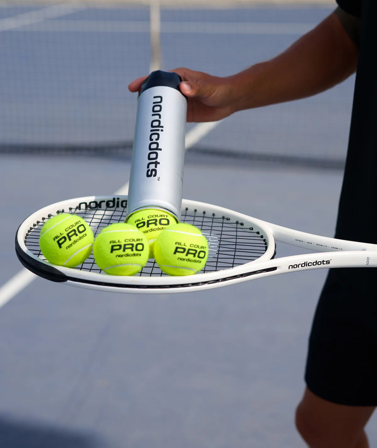 All Court Pro Tennis Balls 4 Pack