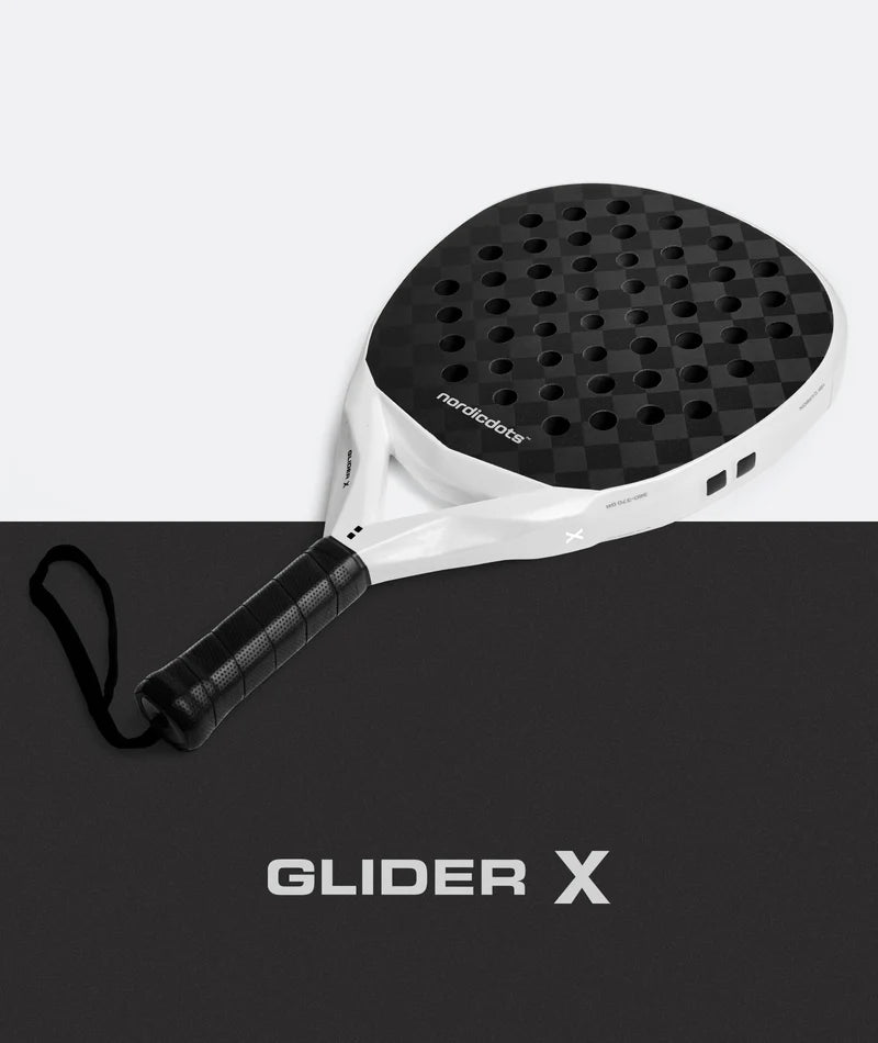NEW 2024! Padel Racket - GliderX - White